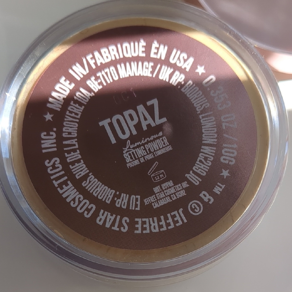 Jeffree Star Cosmetics Star Setting Powder - Topaz - Picture 3 of 4